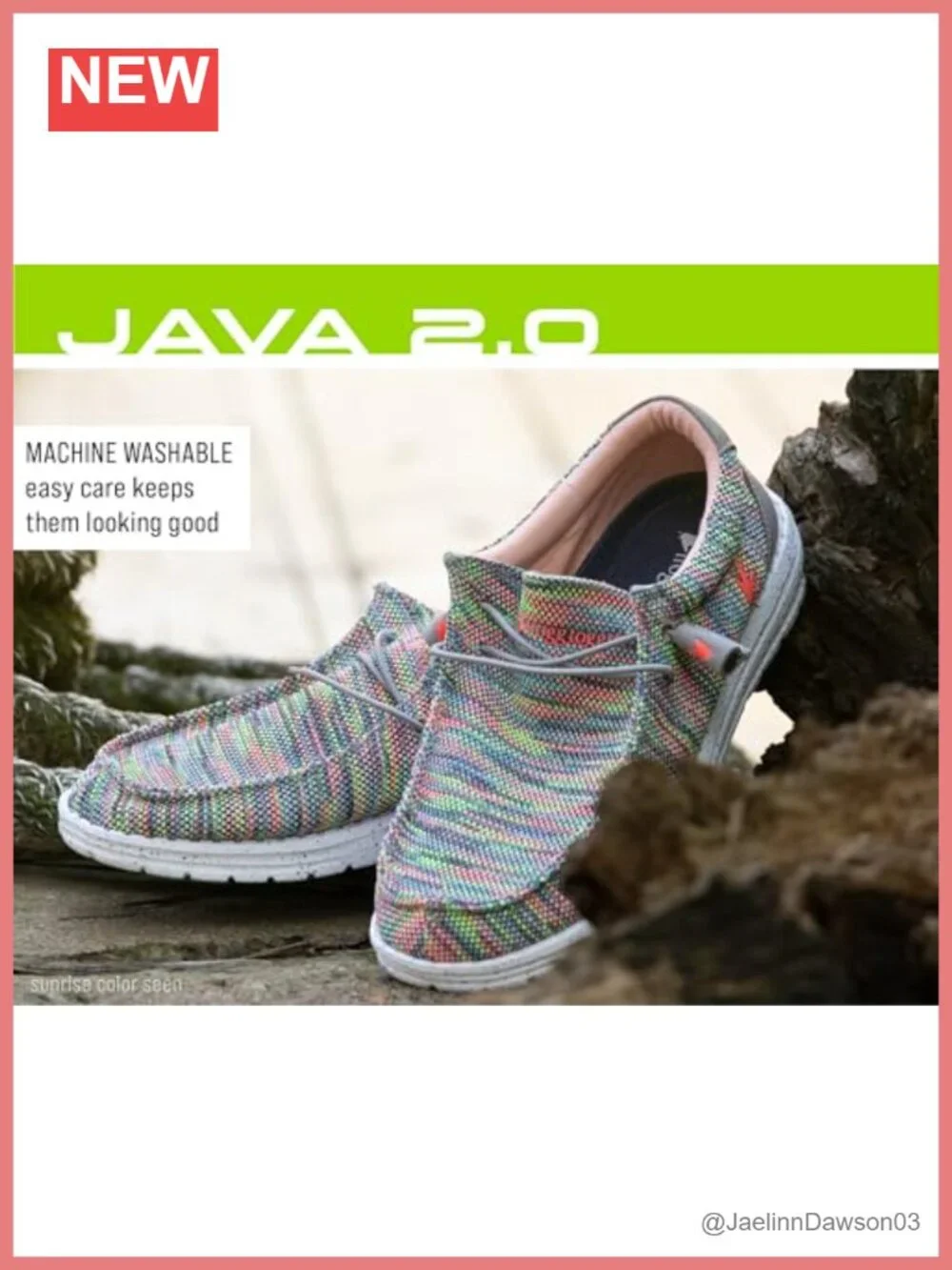 Waterproof Lightweight Casual Boat Shoe Machine Washable Slip-On